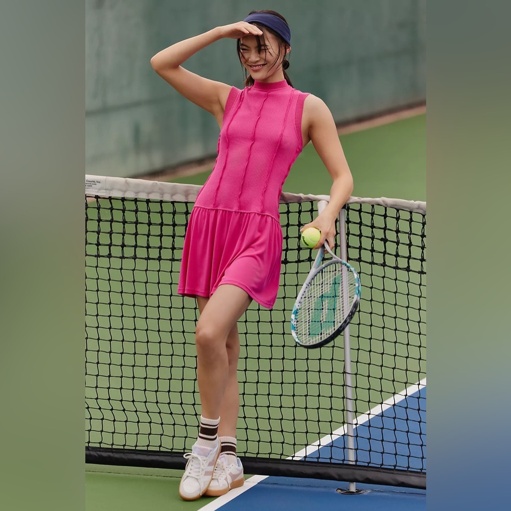 Anthropologie Daily Practice Buzzer Beater Sleeveless Mini Dress
